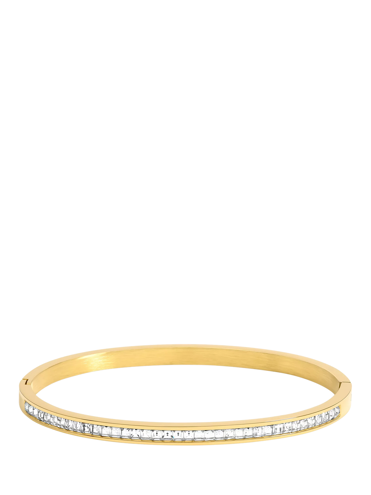 Jon Richard gold crystal bangle with waterproof technology, UK version