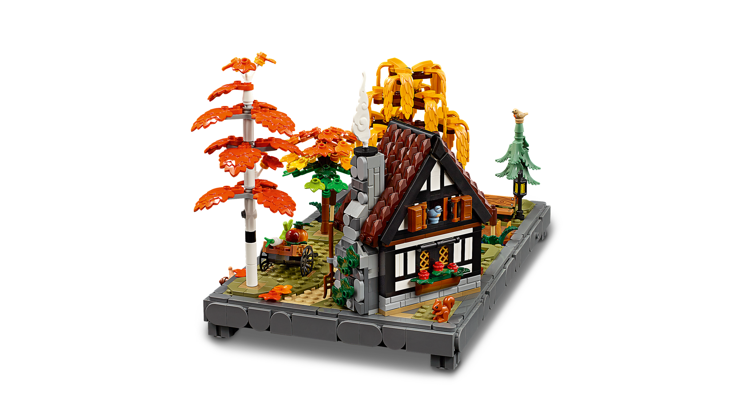 LEGO Icons Autumn Cottage Garden building set 1,102 pieces, UK version
