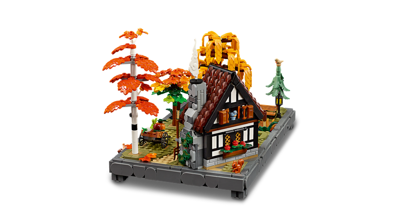 LEGO Icons Autumn Cottage Garden building set 1,102 pieces, UK version