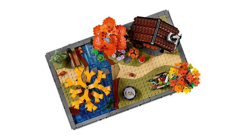 LEGO Icons Autumn Cottage Garden building set 1,102 pieces, UK version