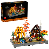 LEGO Icons Autumn Cottage Garden building set 1,102 pieces, UK version