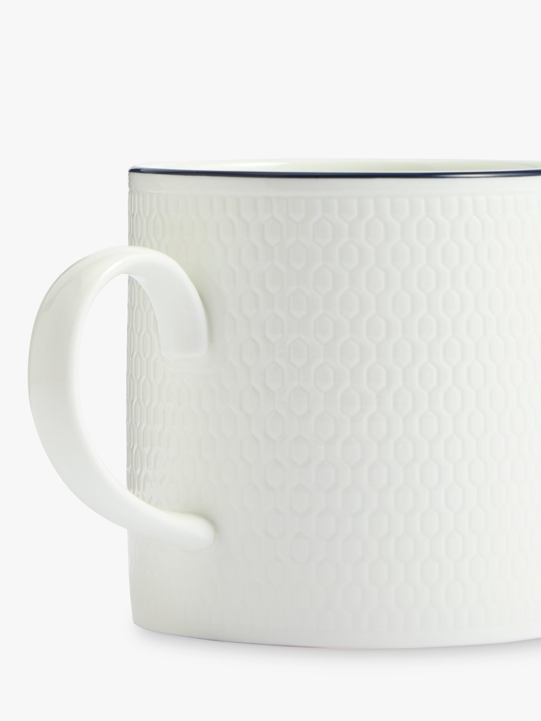 Wedgwood bone china mug Gio Blue Line 330ml, UK version