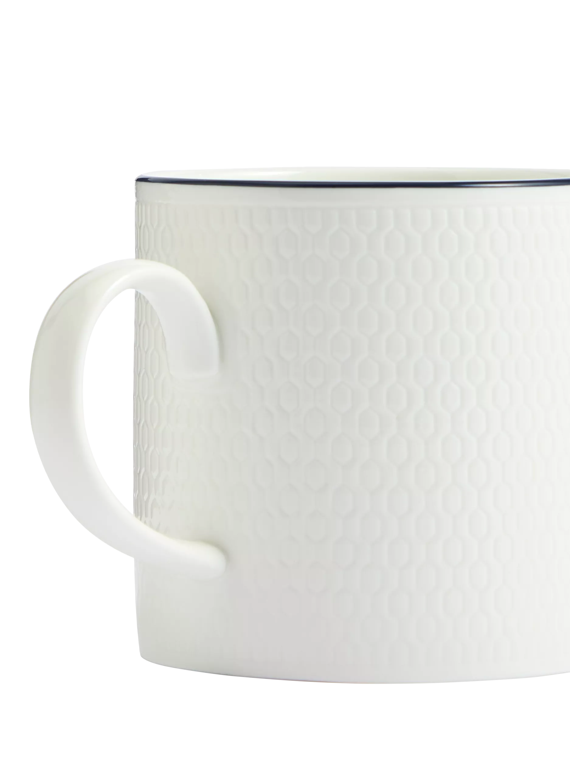 Wedgwood bone china mug Gio Blue Line 330ml, UK version