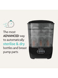 Baby Brezza baby bottle steriliser and dryer Black - British product