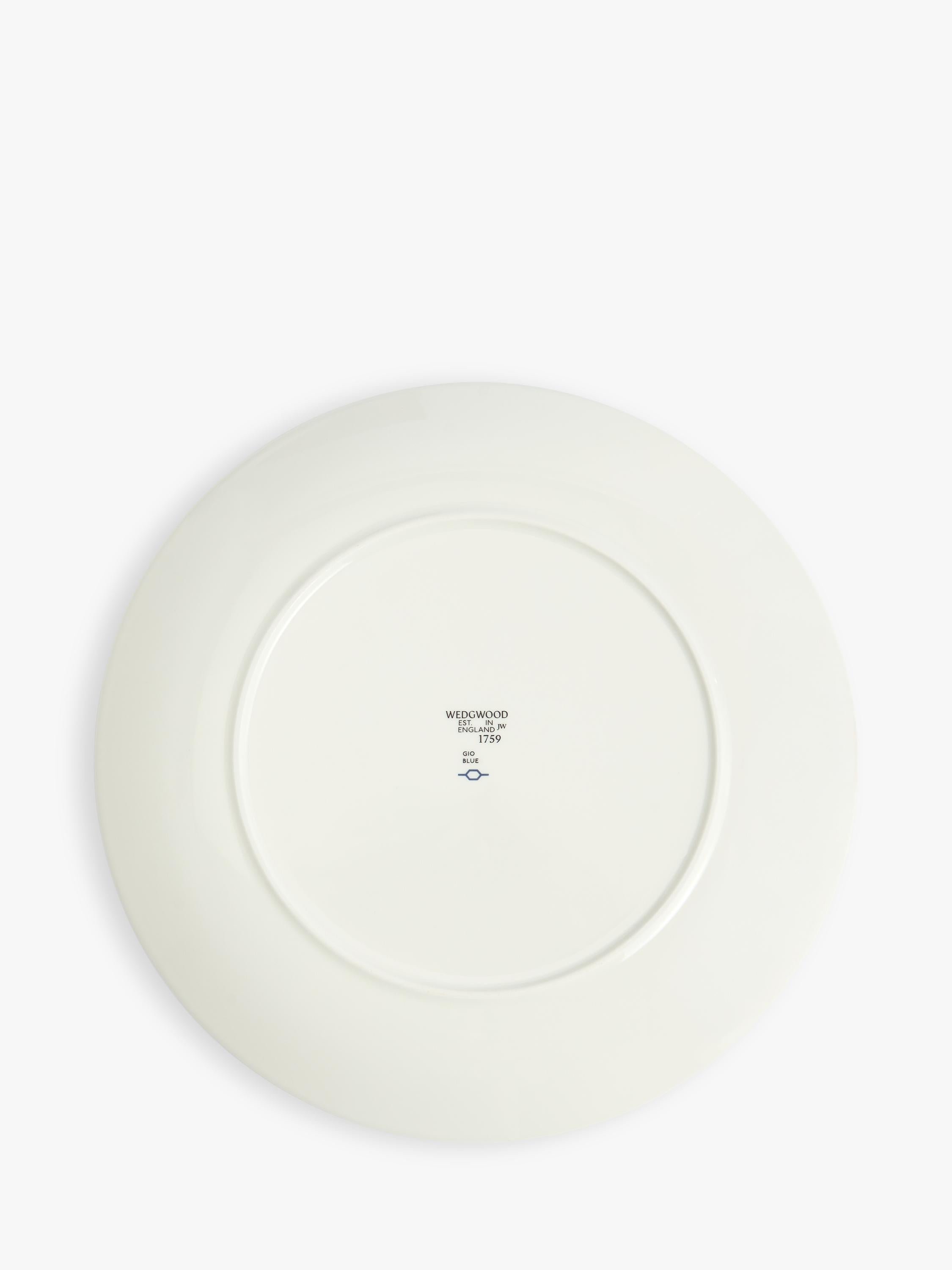 Wedgwood Gio Blue bone china dinner plate 28cm (British brand)