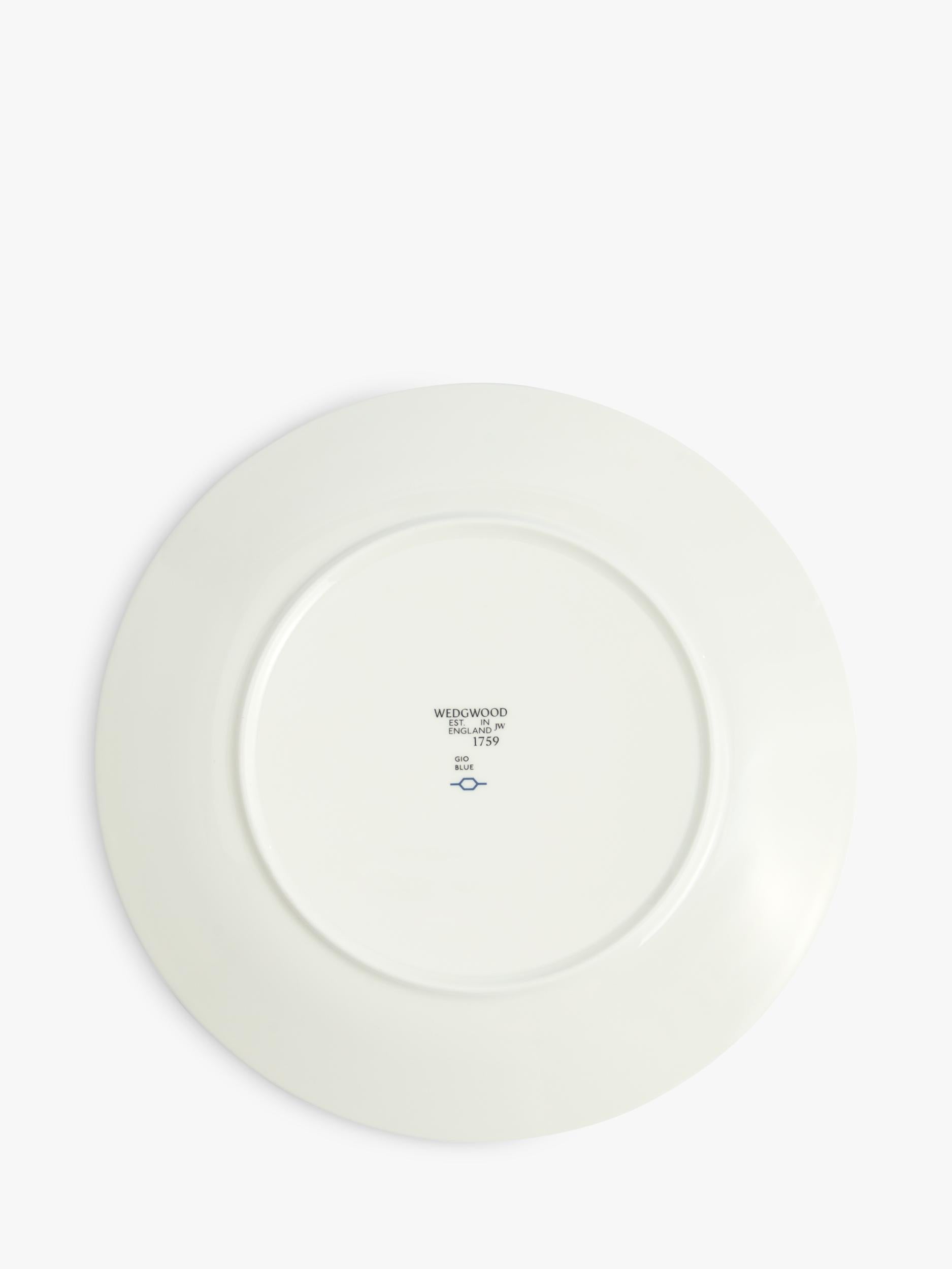 Wedgwood Gio Blue Line bone china side plate 24cm (British brand)