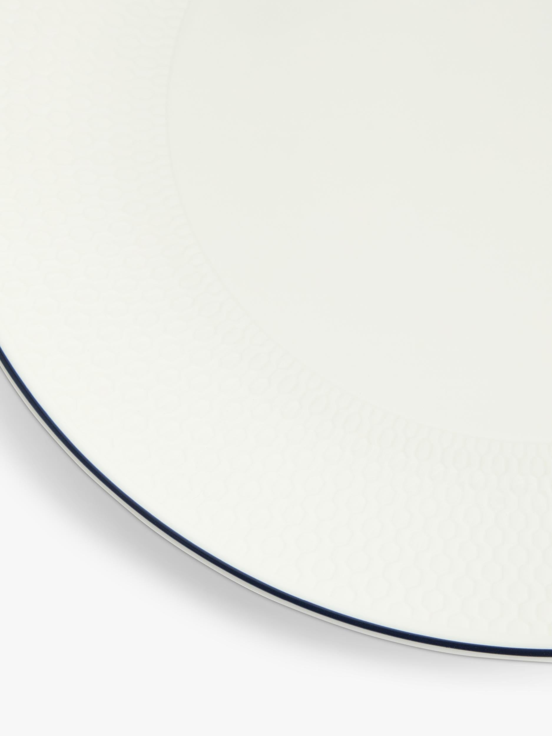 Wedgwood Gio Blue Line bone china side plate 24cm (British brand)