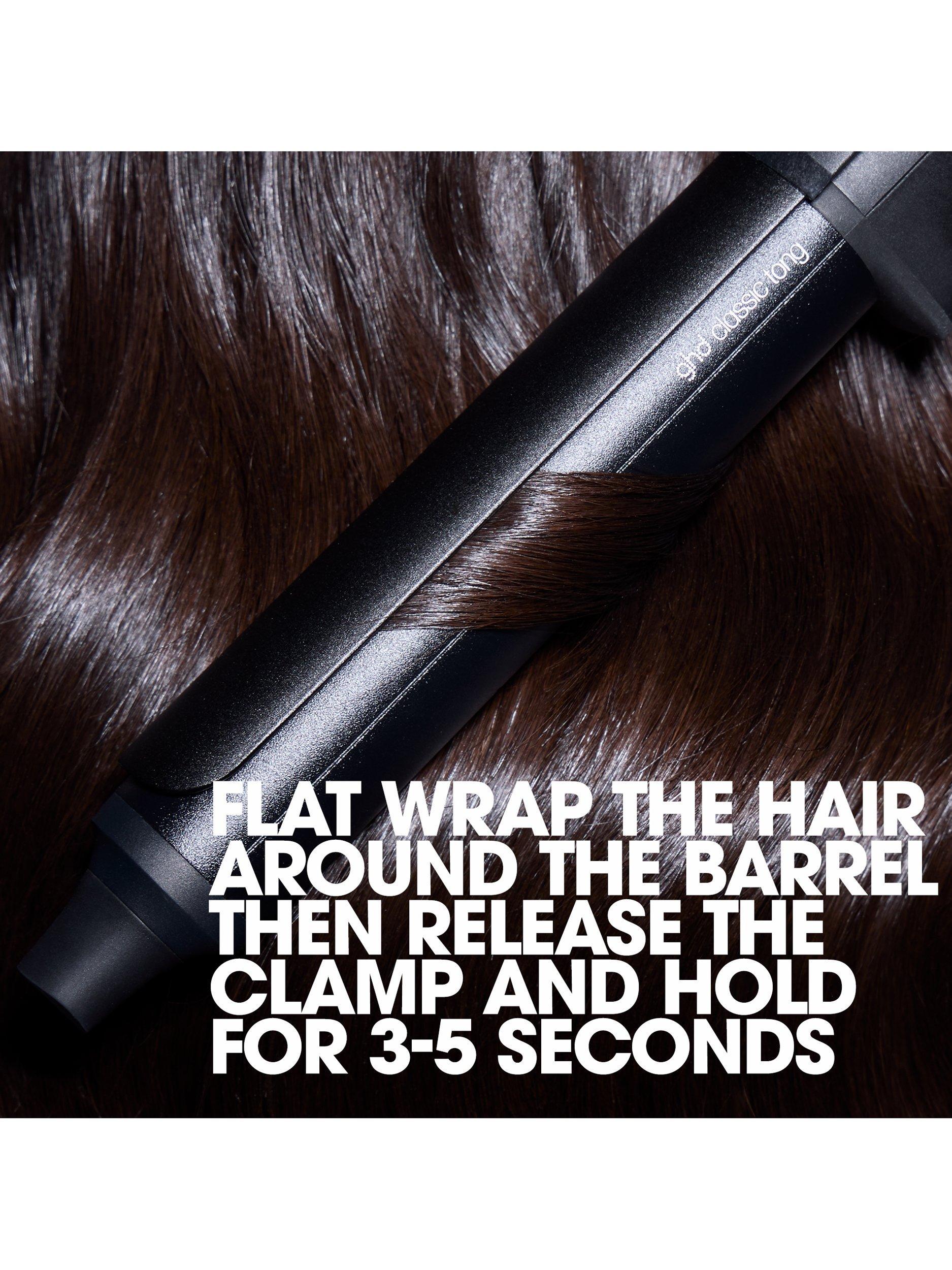 ghd Chronos Curve Classic Tong curling iron black, UK version