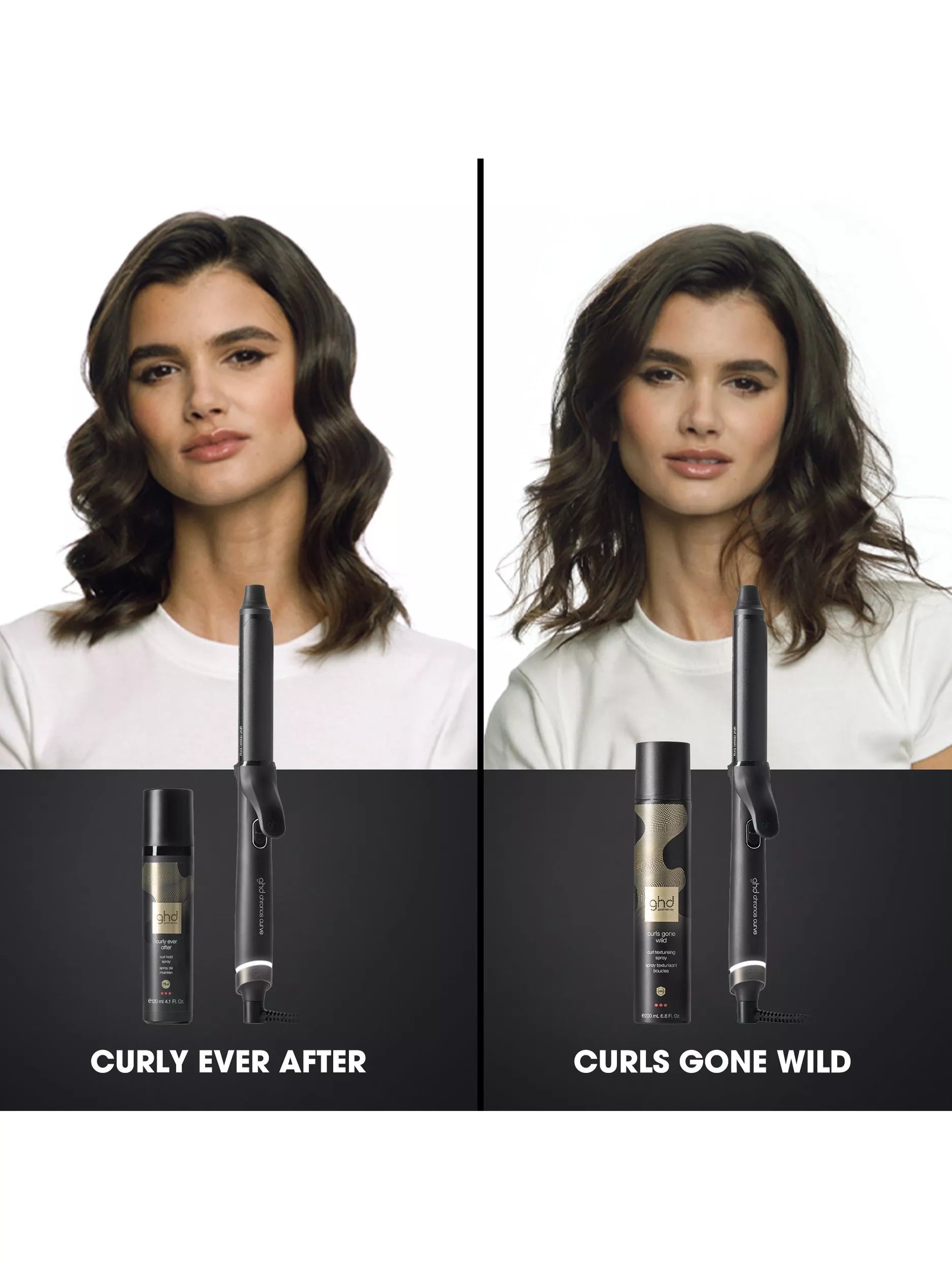 ghd Chronos Curve Classic Tong curling iron black, UK version