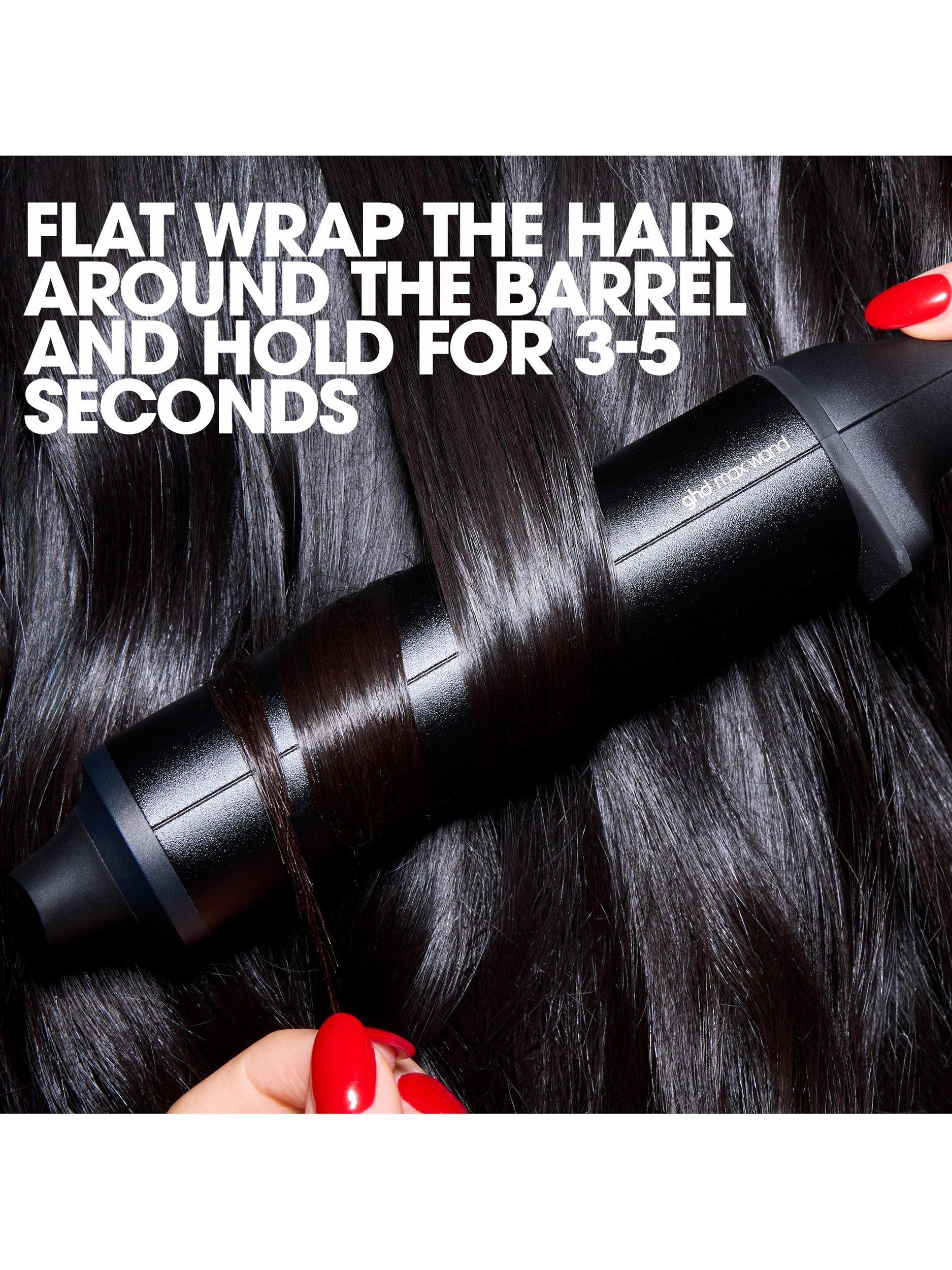 ghd Chronos Curve Max Wand 38mm hair curler, imported from the UK
