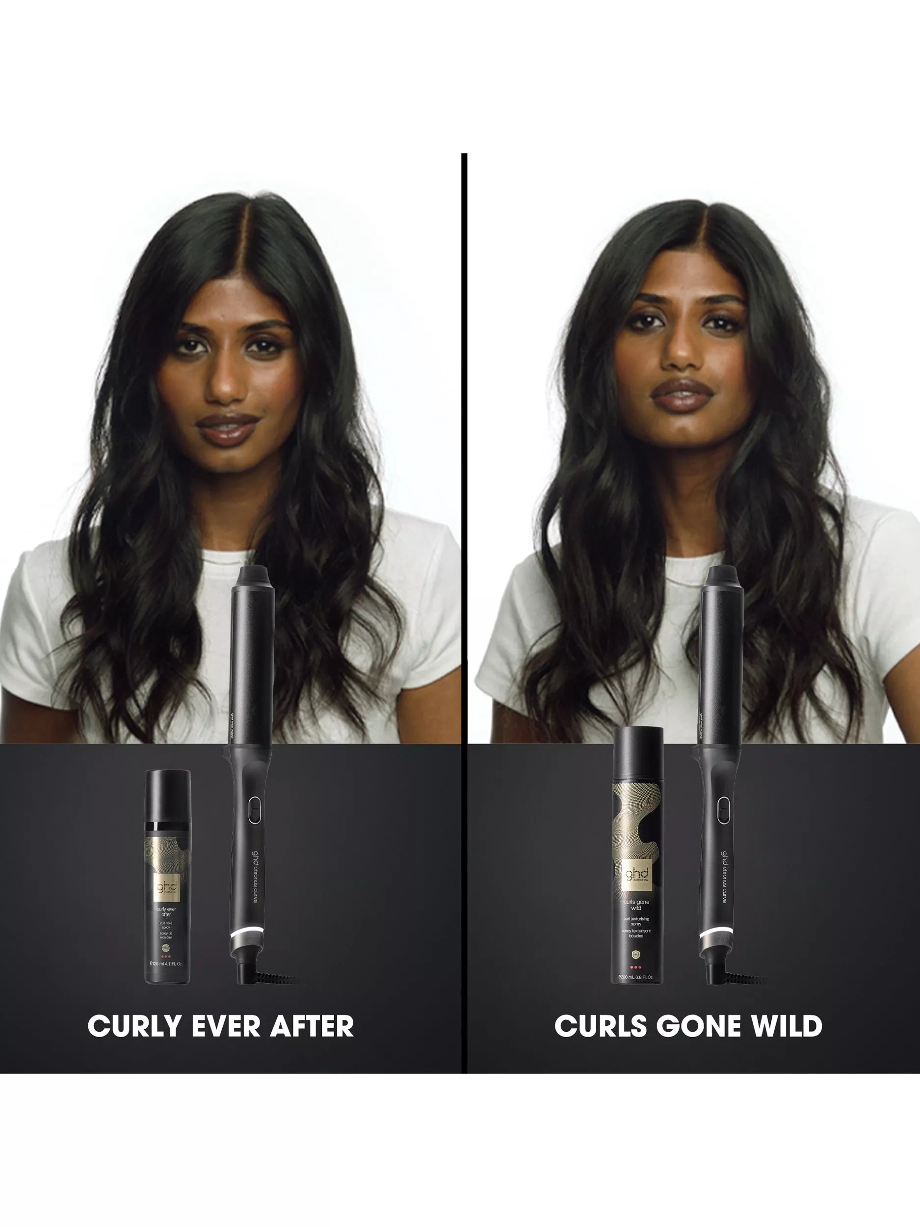 ghd Chronos Curve Max Wand 38mm hair curler, imported from the UK