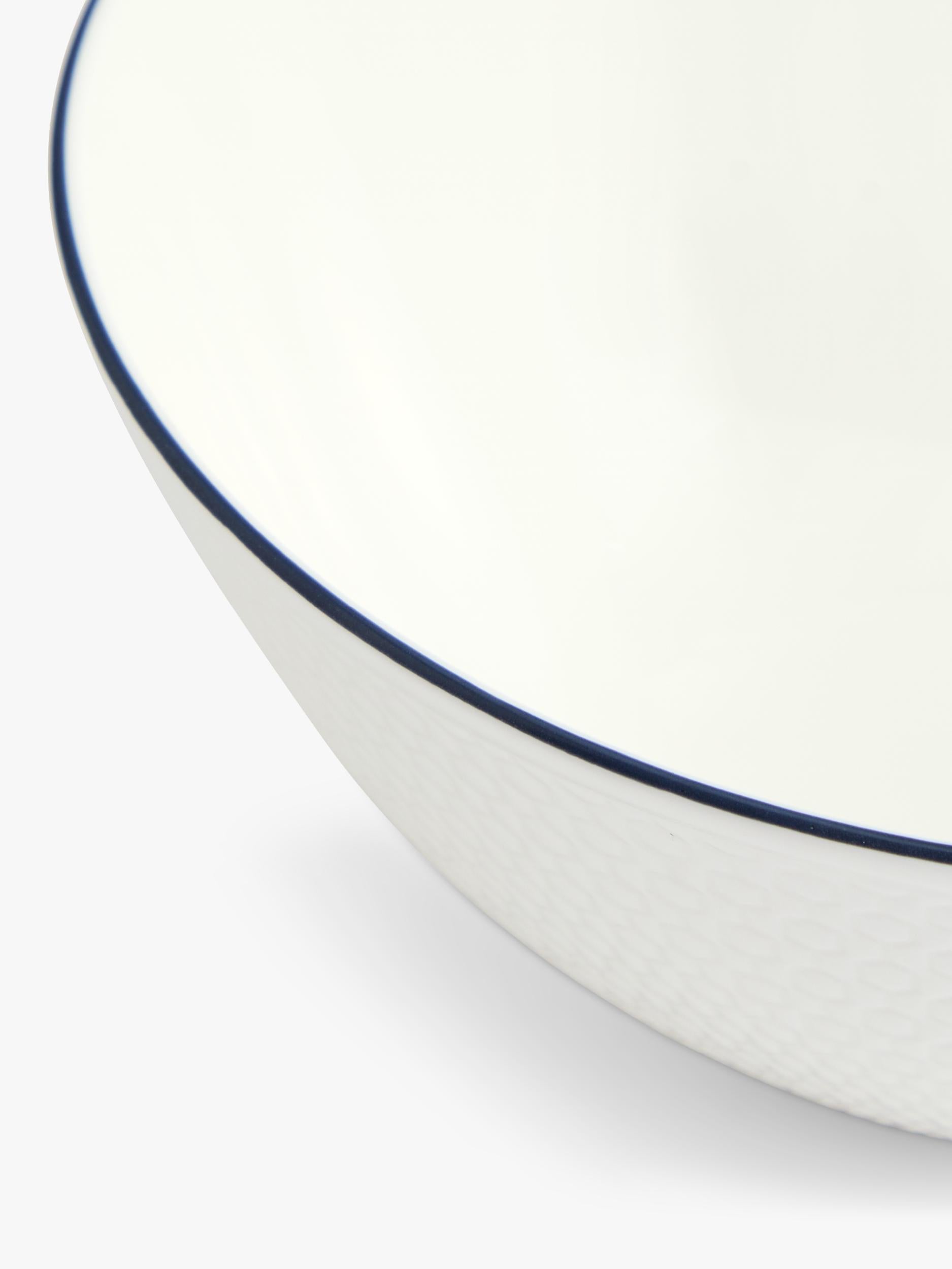 Wedgwood Gio Blue bone china cereal bowl 16cm (British brand)