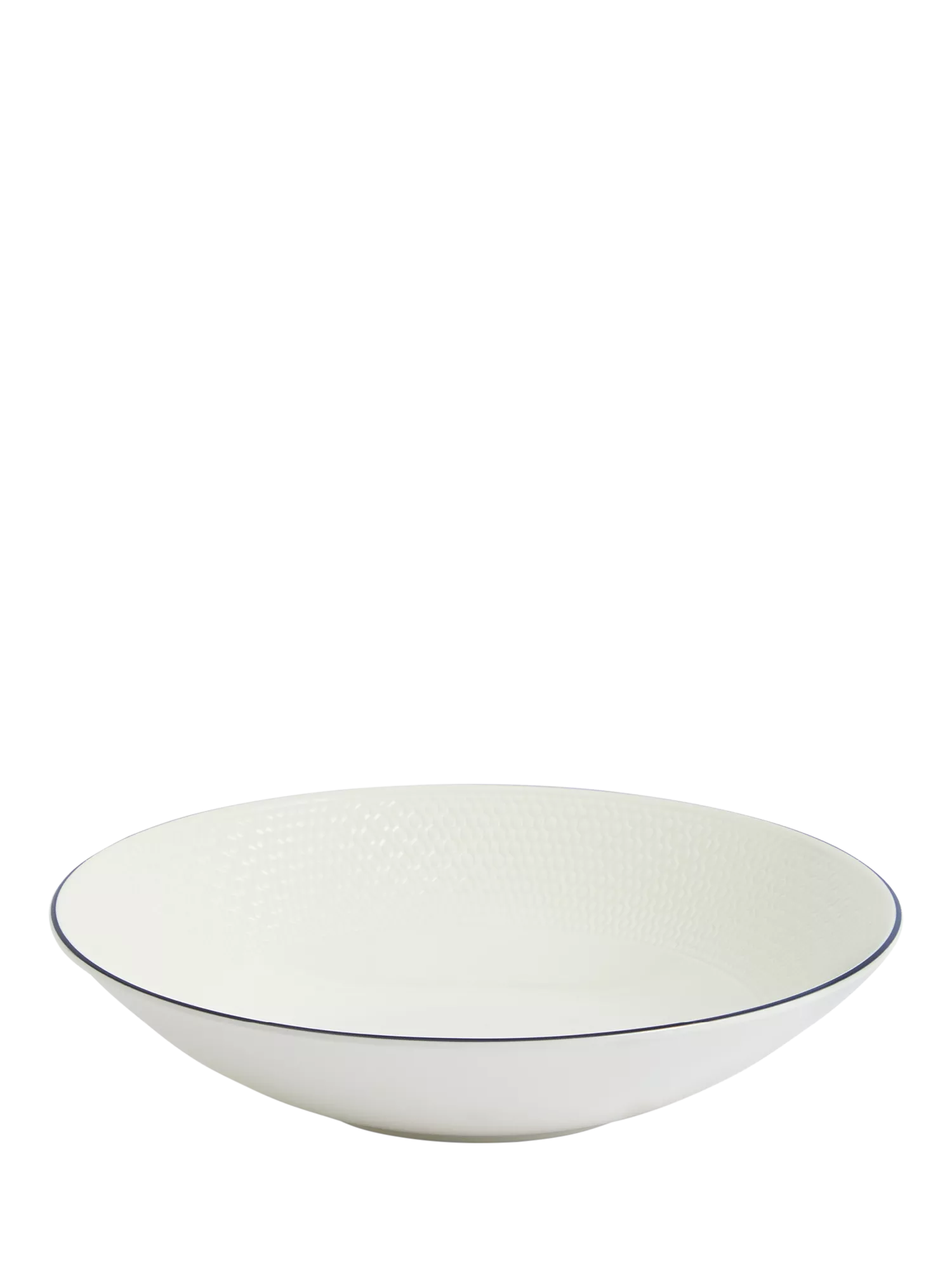 Wedgwood Gio Blue Line bone china pasta bowl 23cm, UK version