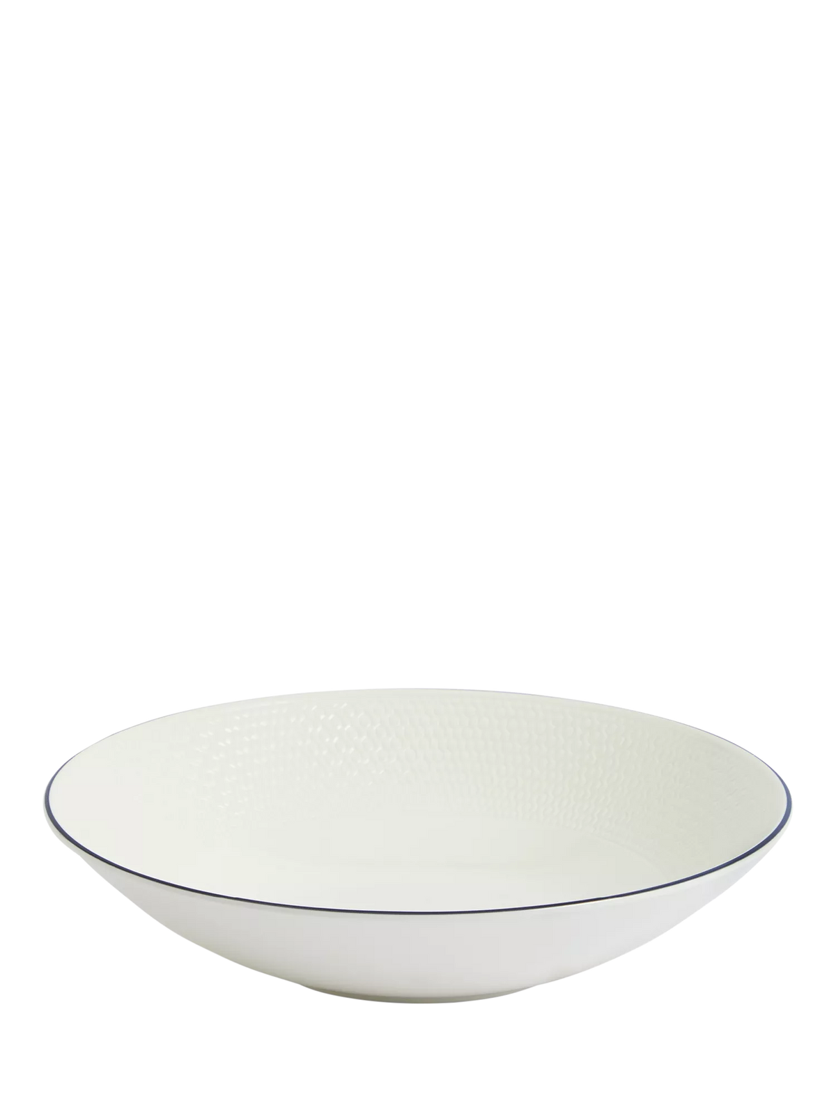 Wedgwood Gio Blue Line bone china pasta bowl 23cm, UK version