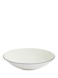 Wedgwood Gio Blue Line bone china pasta bowl 23cm, UK version