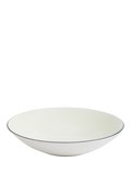 Wedgwood Gio Blue Line bone china pasta bowl 23cm, UK version