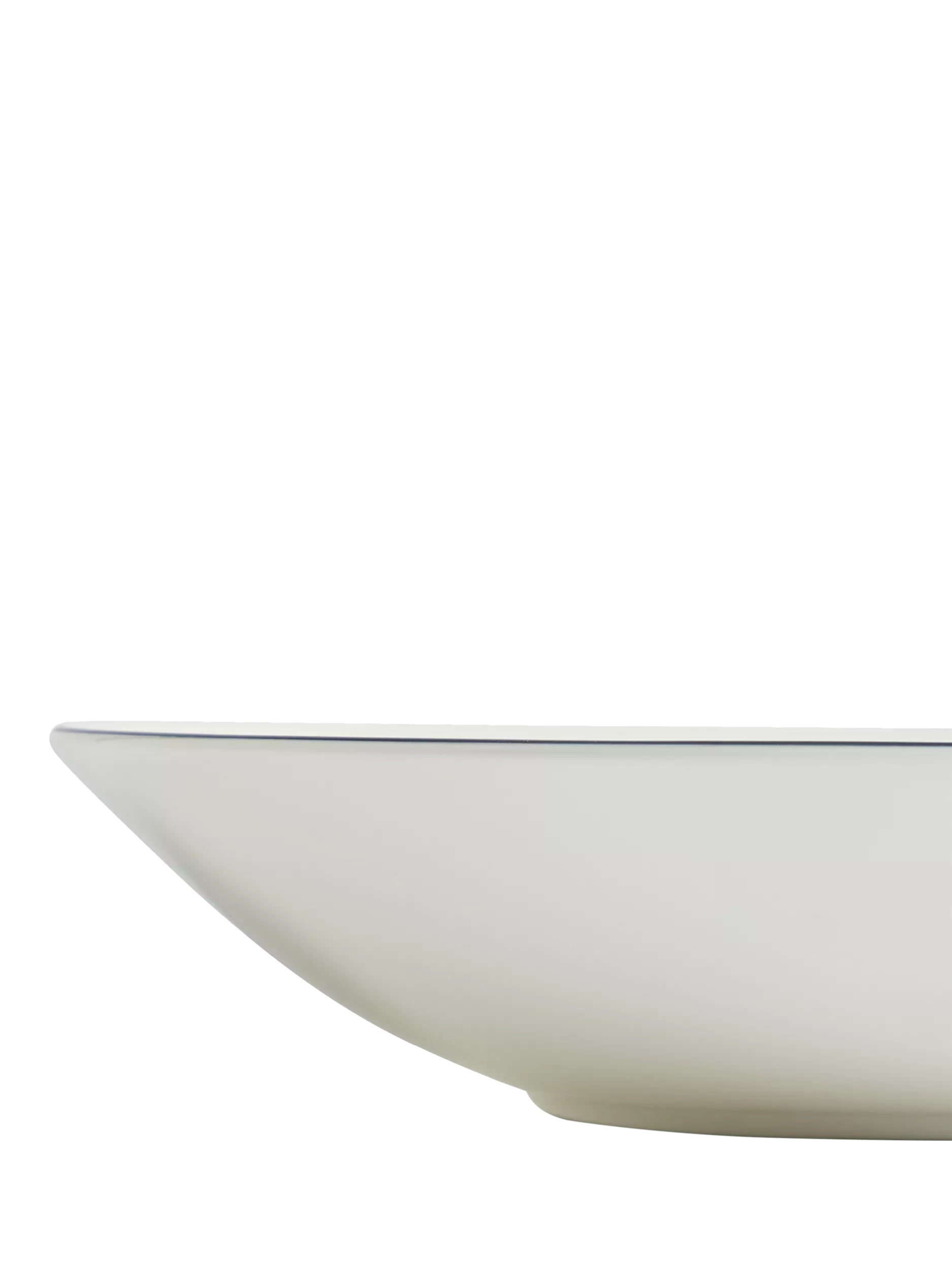 Wedgwood Gio Blue Line bone china pasta bowl 23cm, UK version