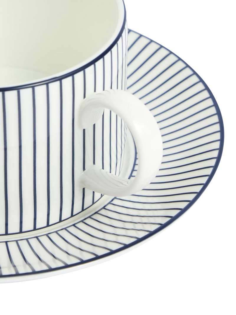 Wedgwood Gio bone china teacup and saucer 235ml - British product