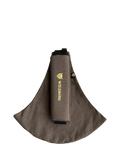 Wildride toddler hip carrier in coffee colour (British brand)