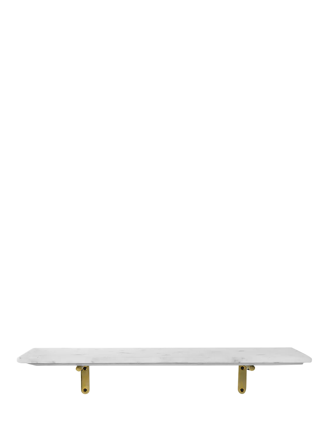 Swoon Jackman marble wall shelf white, UK version
