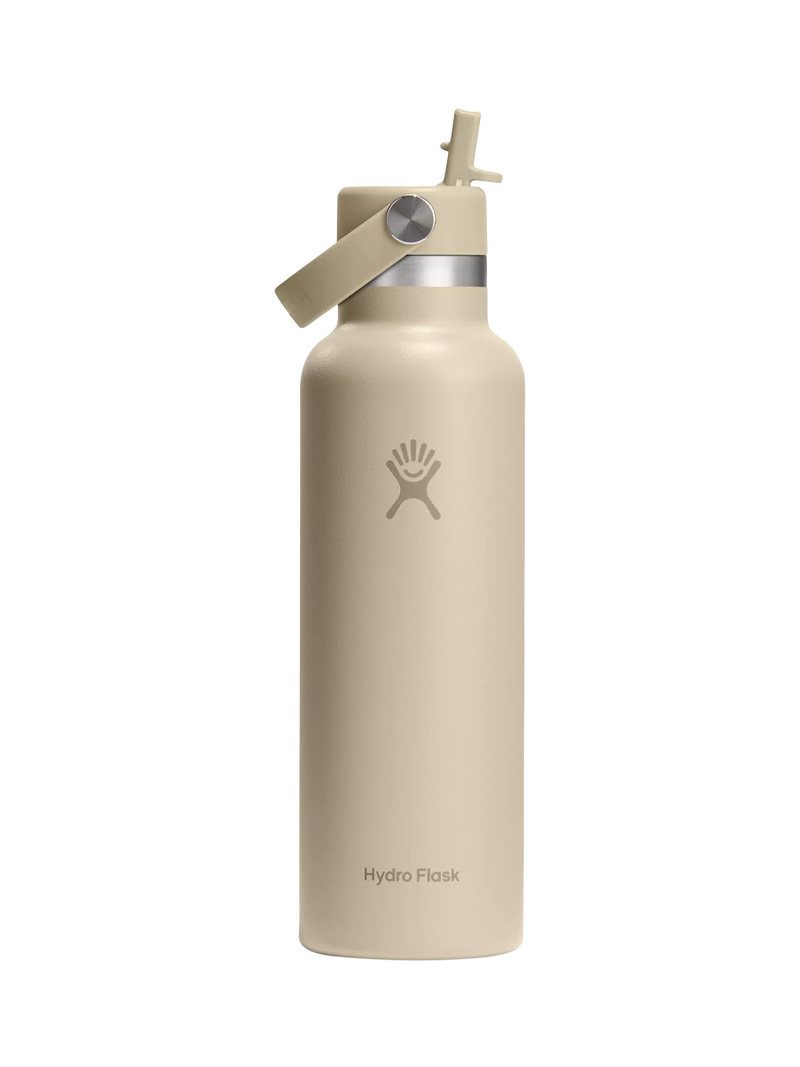 Hydro Flask Double Wall Vacuum Insulated Stainless Steel Flip Straw Drinks Bottle 621ml