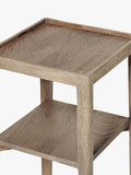 Swoon side table sandblasted grey mango wood small (British brand)