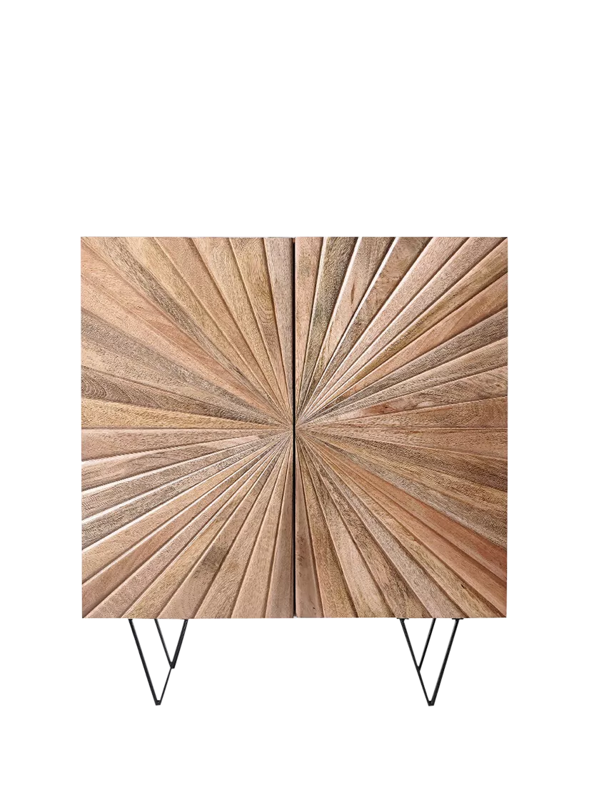 Swoon Ziggy cabinet in natural oak stain, UK version