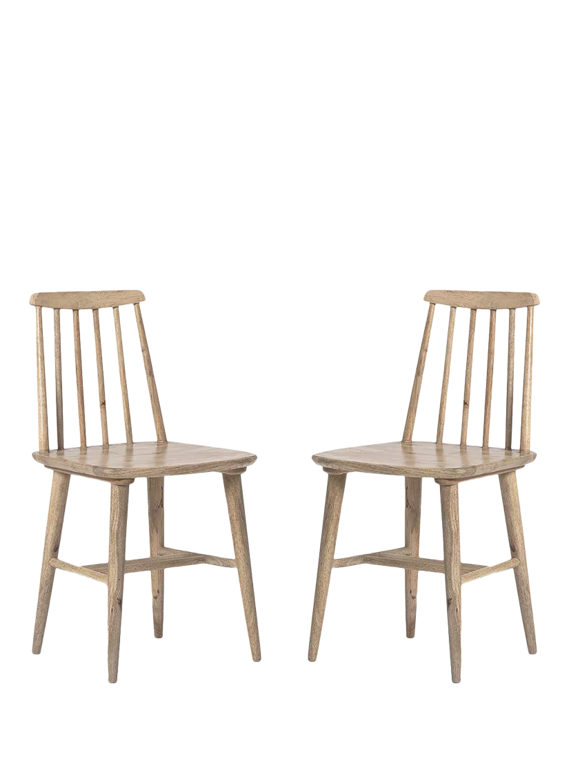 Swoon Ollie dining chair natural oak stain - British product