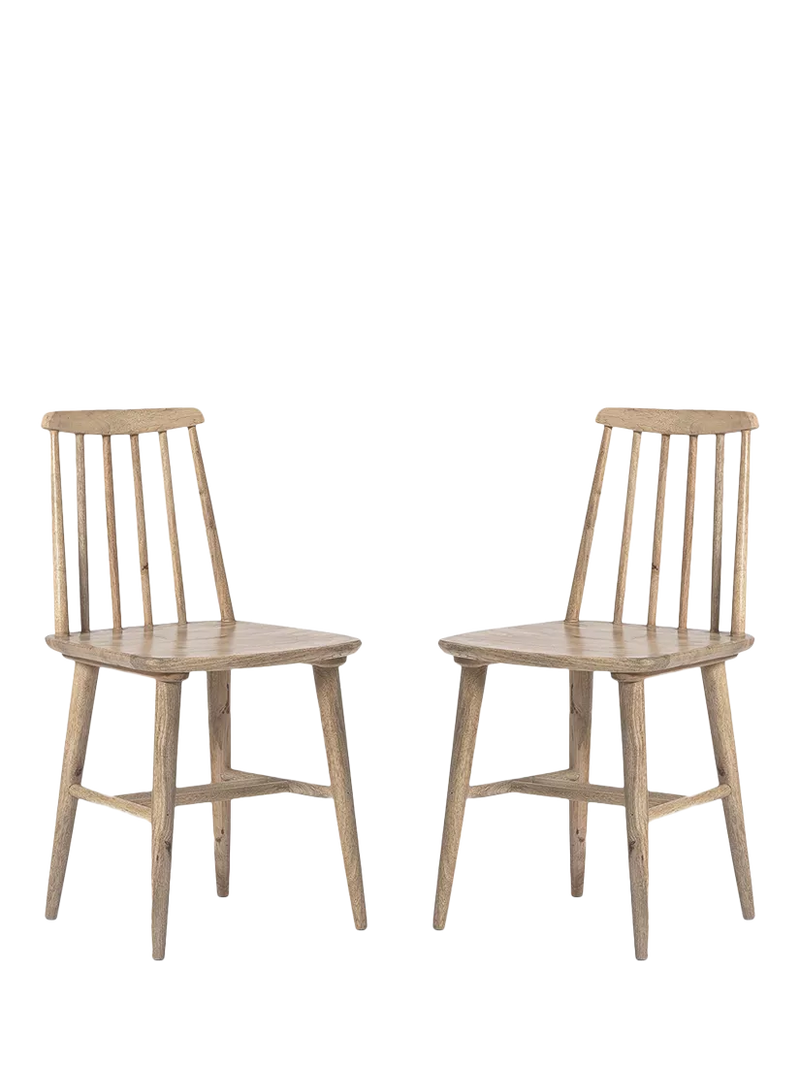 Swoon Ollie dining chair natural oak stain - British product