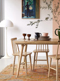 Swoon Ollie dining chair natural oak stain - British product