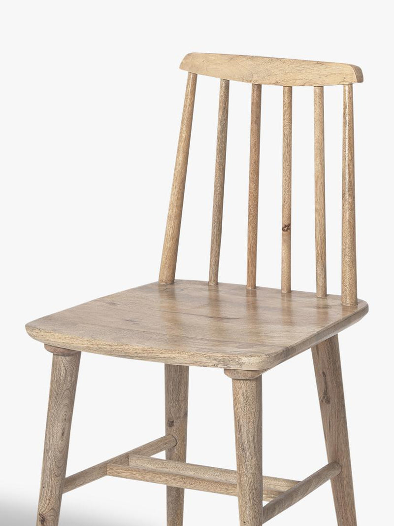 Swoon Ollie dining chair natural oak stain - British product