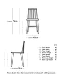 Swoon Ollie dining chair set of 2 dark brown (British brand)