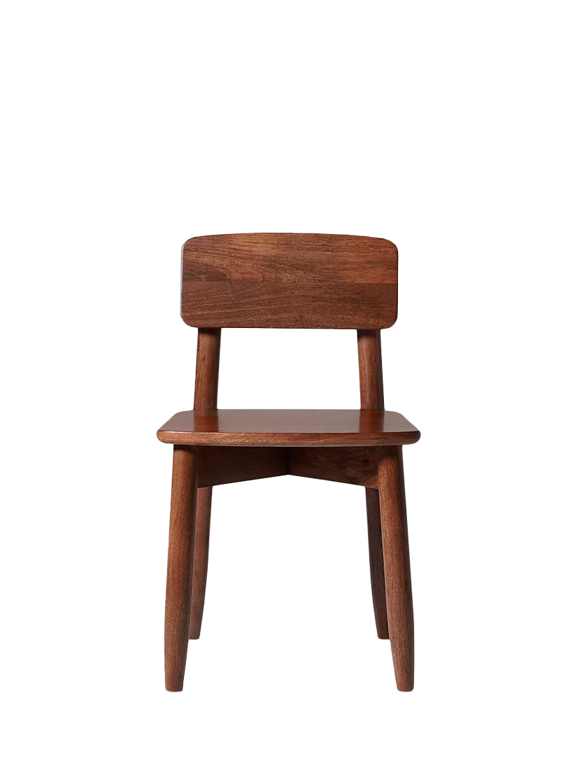 Swoon Southwark dark brown dining chair mango wood - British product
