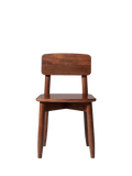 Swoon Southwark dark brown dining chair mango wood - British product