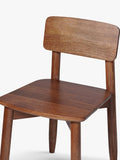 Swoon Southwark dark brown dining chair mango wood - British product