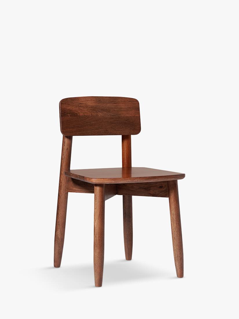 Swoon Southwark dark brown dining chair mango wood - British product