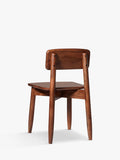 Swoon Southwark dark brown dining chair mango wood - British product