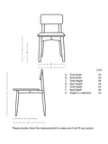 Swoon Southwark dark brown dining chair mango wood - British product