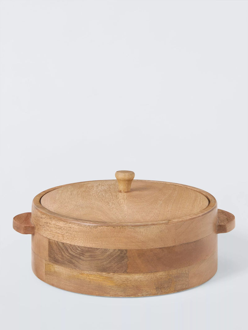 John Lewis chapati bowl with lid 22cm, imported from the UK