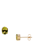 E.W Adams peridot claw earrings, UK version