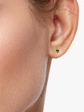 E.W Adams peridot claw earrings, UK version