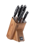 Taylor's Eye Witness acacia wood knife block set 5-piece - British product