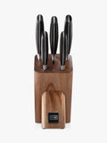 Taylor's Eye Witness acacia wood knife block set 5-piece - British product