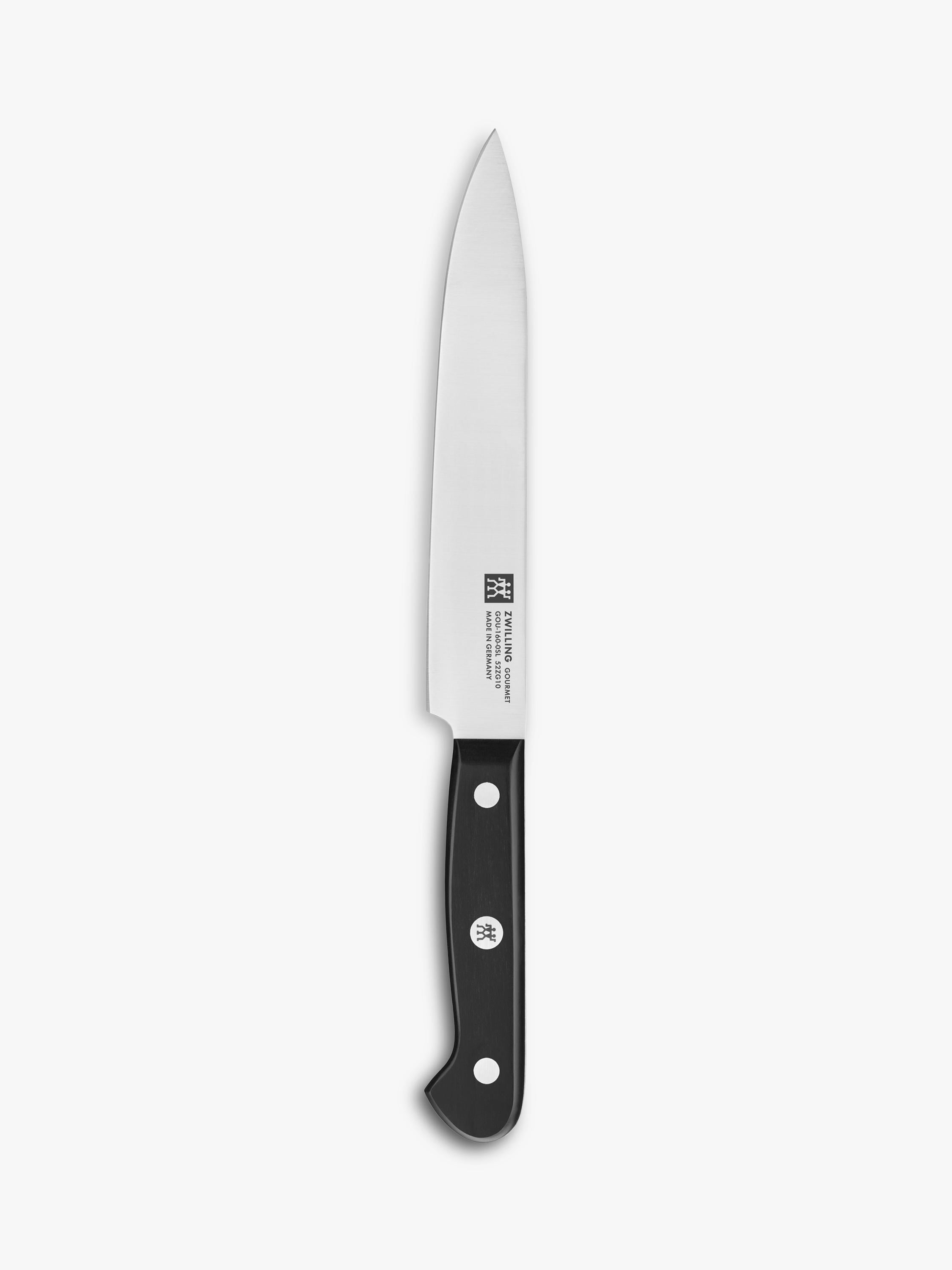 ZWILLING 6-piece knife block set with sharpener anthracite - British product