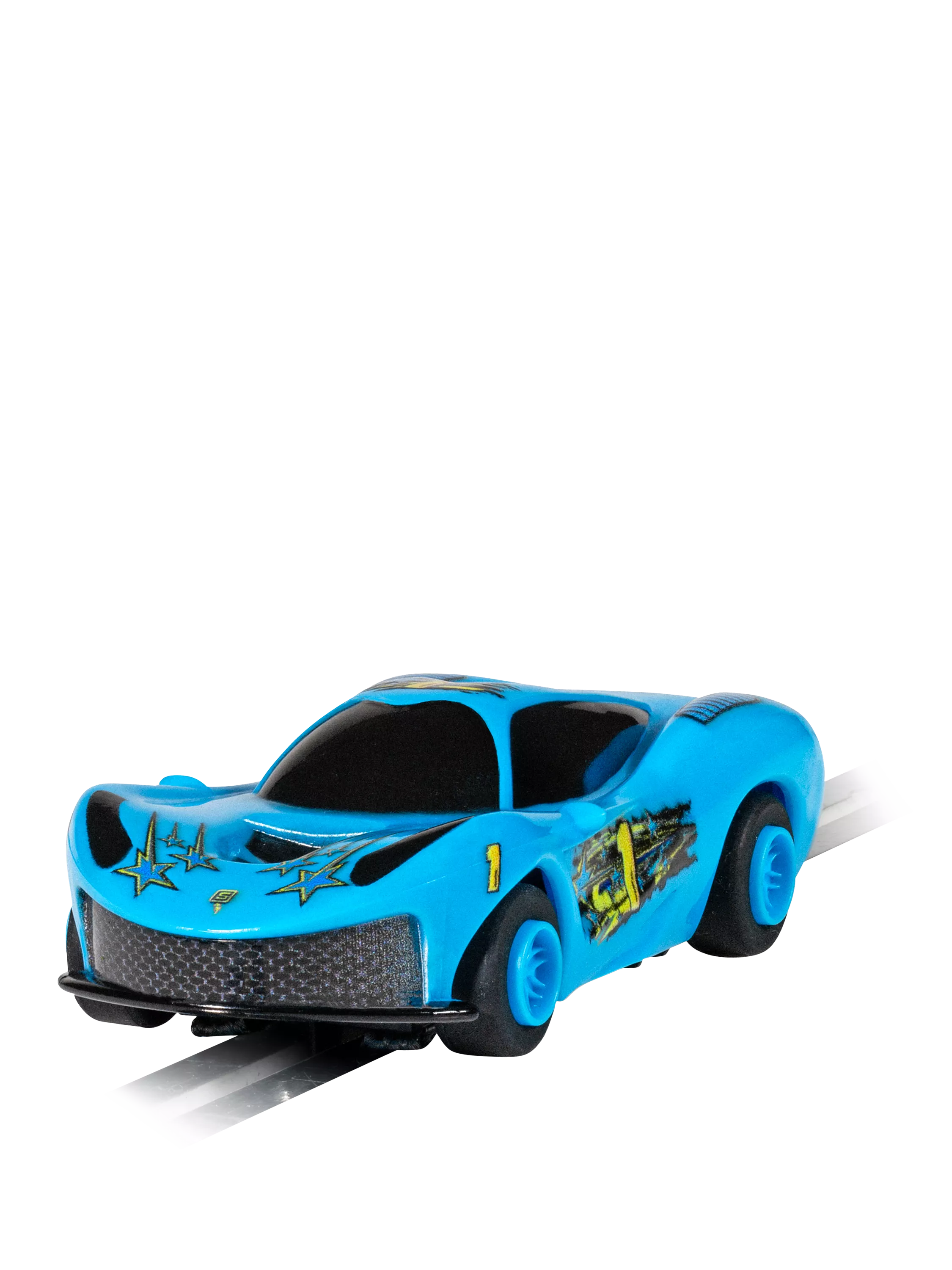 Scalextric Let's Play slot car racing set - British product