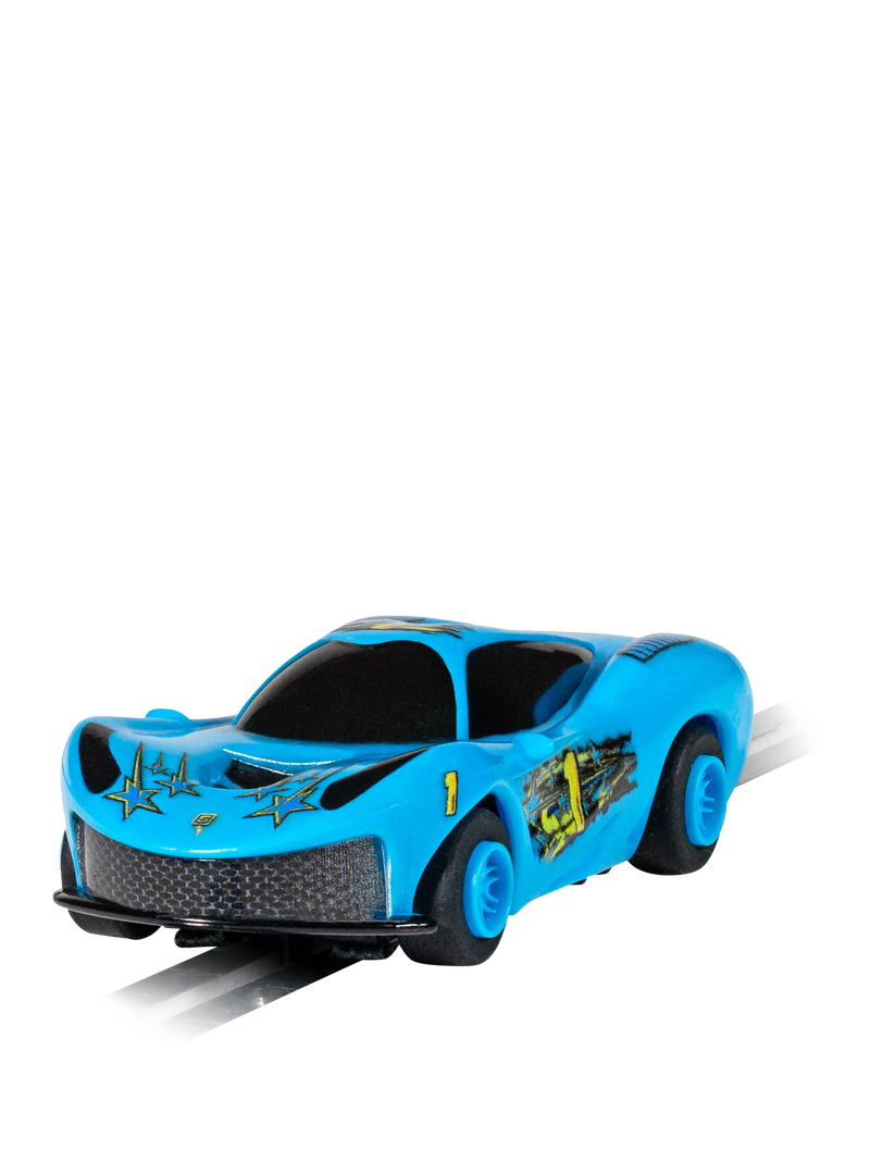Scalextric Let's Play slot car racing set - British product