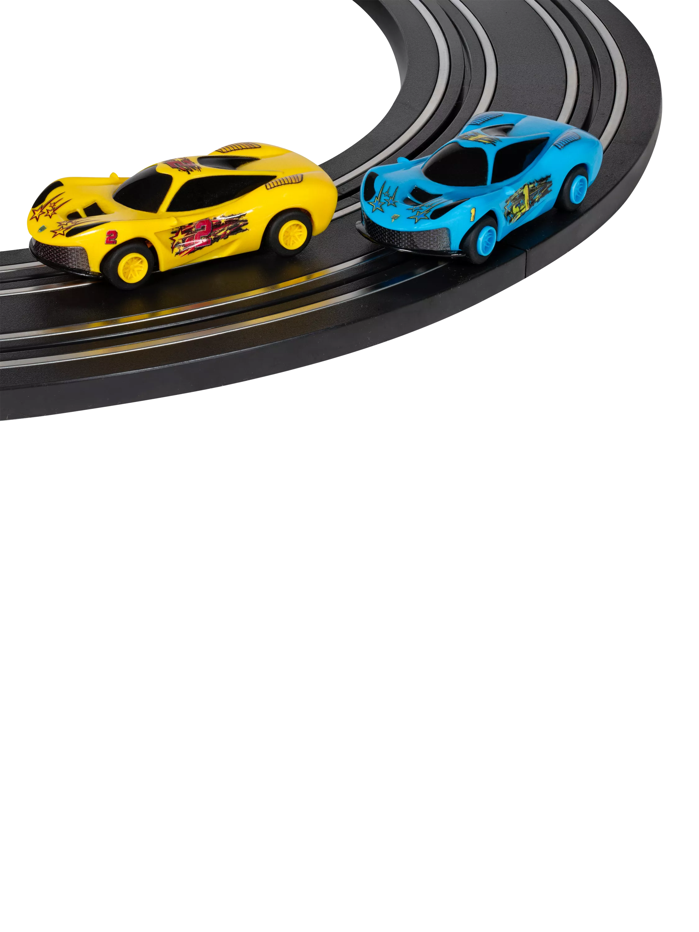Scalextric Let's Play slot car racing set - British product
