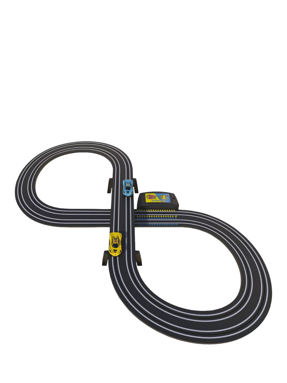 Scalextric Let's Play slot car racing set - British product