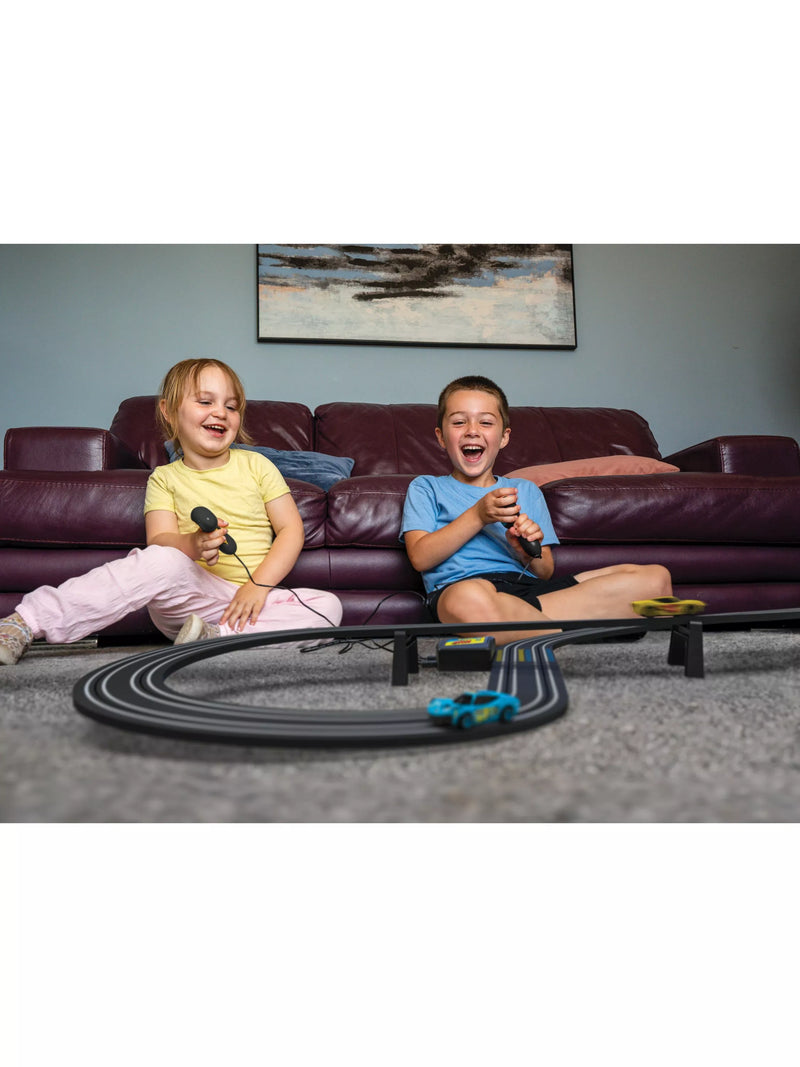 Scalextric Let's Play slot car racing set - British product