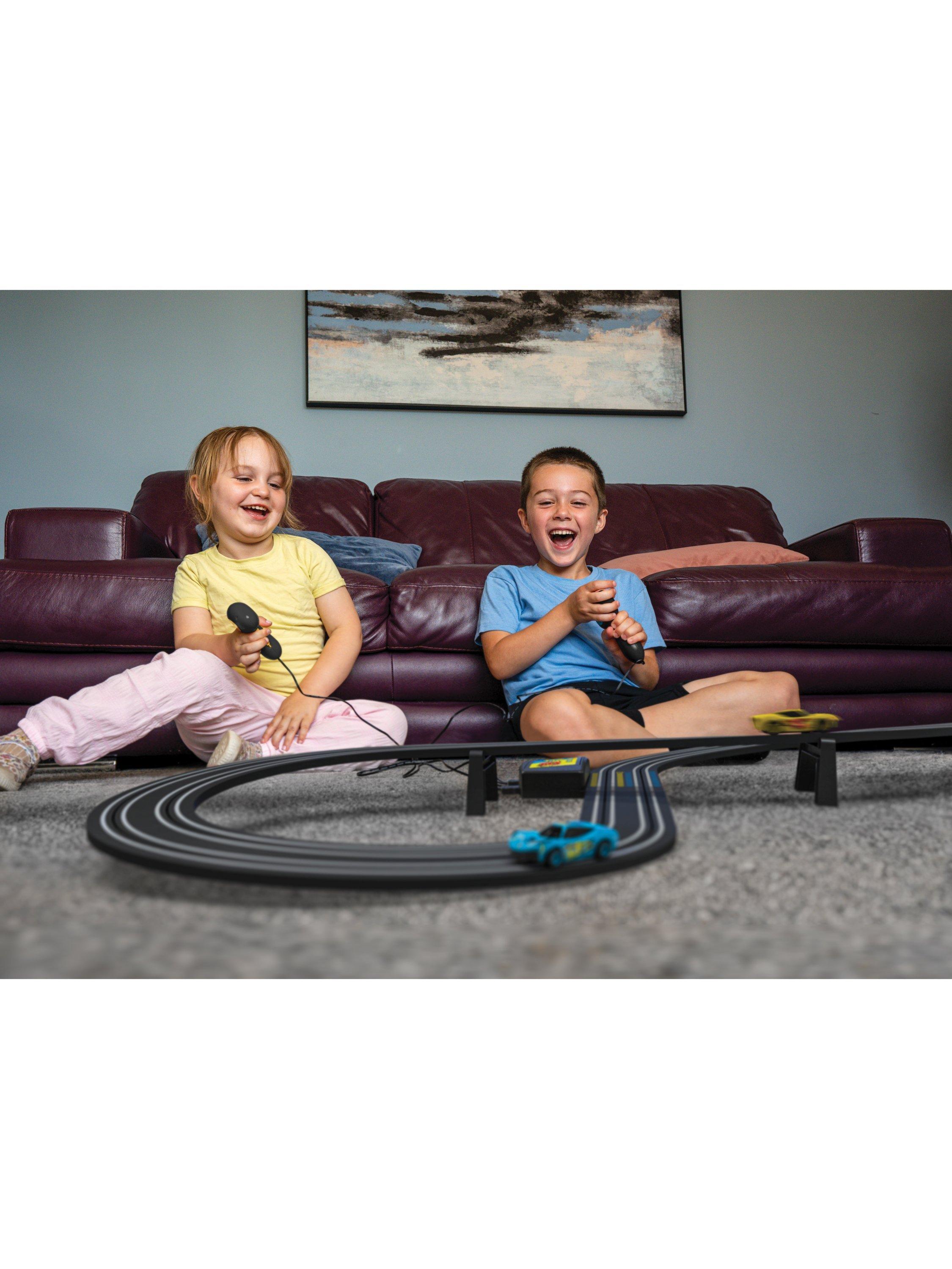 Scalextric Let's Play slot car racing set - British product